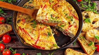 BLD Meal: Spanish Omelette With Peppers + Cheese by Rachael Ray Show 4,941 views 11 months ago 4 minutes, 47 seconds