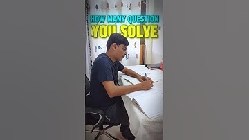 IIT JEE Top 50 Rankers Solve How Many Questions Per Day 🤔😱| IIT Motivation #shorts #esaral #iit #jee