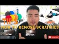 #maluFitzTV #DIY #Buffing How to Remove Car Paint Scratches DIY (tagalog)