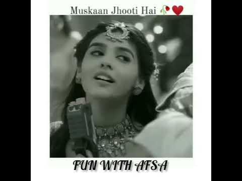 muskan jhooti hai ft. akshu attitude #akshu #pranalirathod #yrkkh # ...