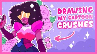 Drawing My Cartoon Crushes!