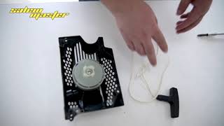 How to change broken rope Salemmaster chainsaw