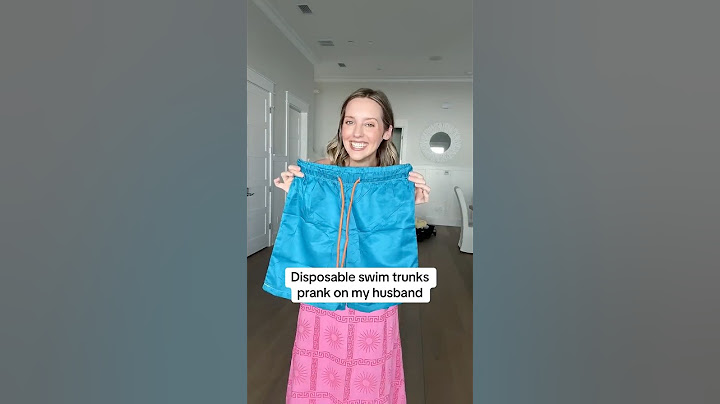 I Pranked My Husband With Dissolvable Swim Trunks!