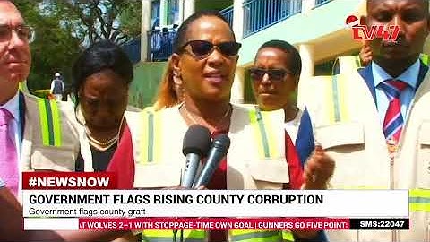 Government flags rising county corruption over widespread embezzlement of public funds