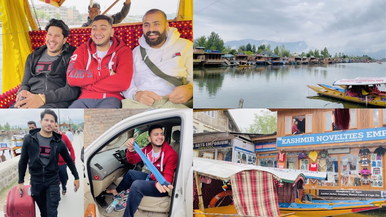 PAANI TE VASDA SHEHAR | FLOATING HOUSE & MARKET | KASHMIRI MARKET | SRINAGAR | INDER & KIRAT