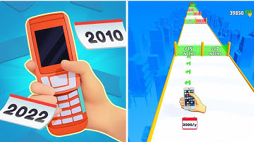 Level Up Phone - New Release - Hyper Hybrid Casual - Gameplay Walkthrough (iOS & Android)