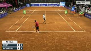 Nicolas Kicker (ARG) vs Daniel Dutra Da Silva (BRA) Guayaquil challenger Round 2