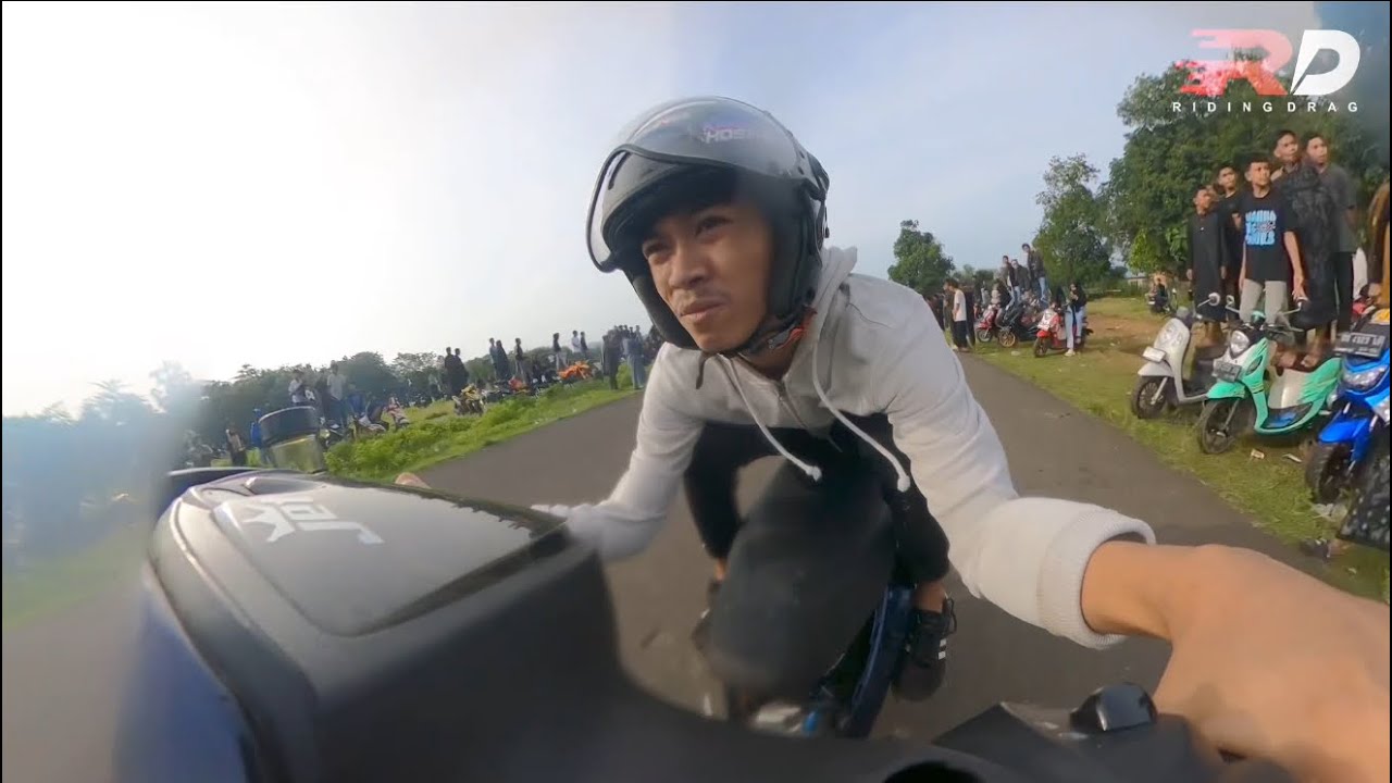 Sangat disayangkan tiba-tiba trouble pas puturan kedua RAMADHAN RACE