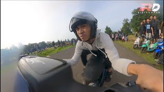 Sangat disayangkan tiba-tiba trouble pas puturan kedua RAMADHAN RACE