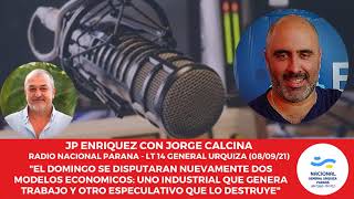 JP Enriquez: "El domingo se define un pais industrial q genera trabajo o el pasado que lo destruye"