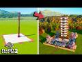 Can I Fit a Japanese Drop Tower in 10x10 Space?! | Planet Coaster 2