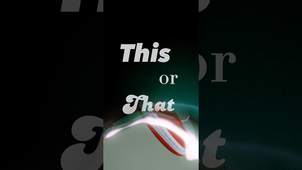 Nike Air Jordan 1 Low OG Starfish or Neutral Grey | This or That