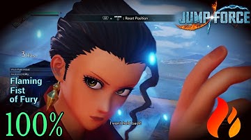 |100% DAMAGE FIRE TYPE C CAC BUILD| JUMP FORCE