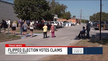 Election officials in Texas have been investigating a report of voter fraud claimed in viral video