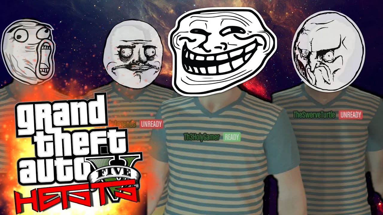 gta funny moments wins GTA V Heists Funny Moments: Bad Directions, Nipple Grabbing, Big Payout