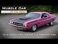 1970 Dodge Challenger T/A Panther Pink Muscle Car Of The Week Video #24