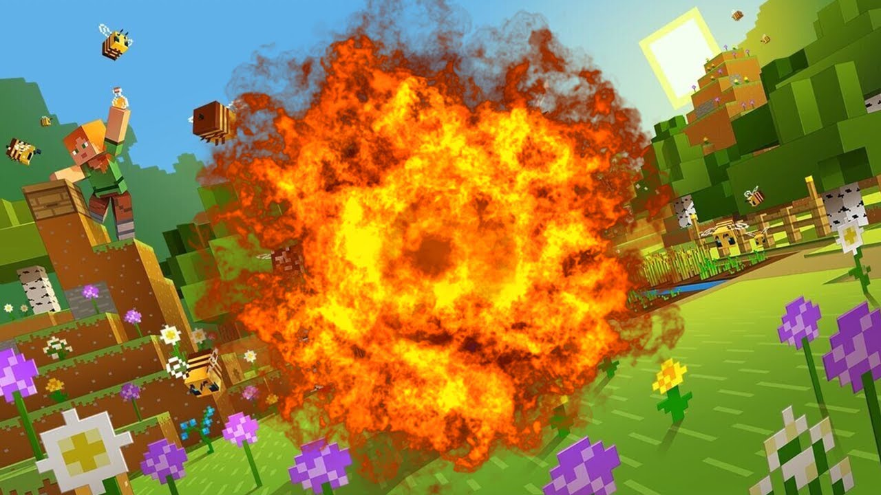 Minecraft But EXPLOSION - YouTube