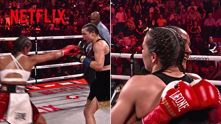 The final minute of Katie Taylor vs. Amanda Serrano 3