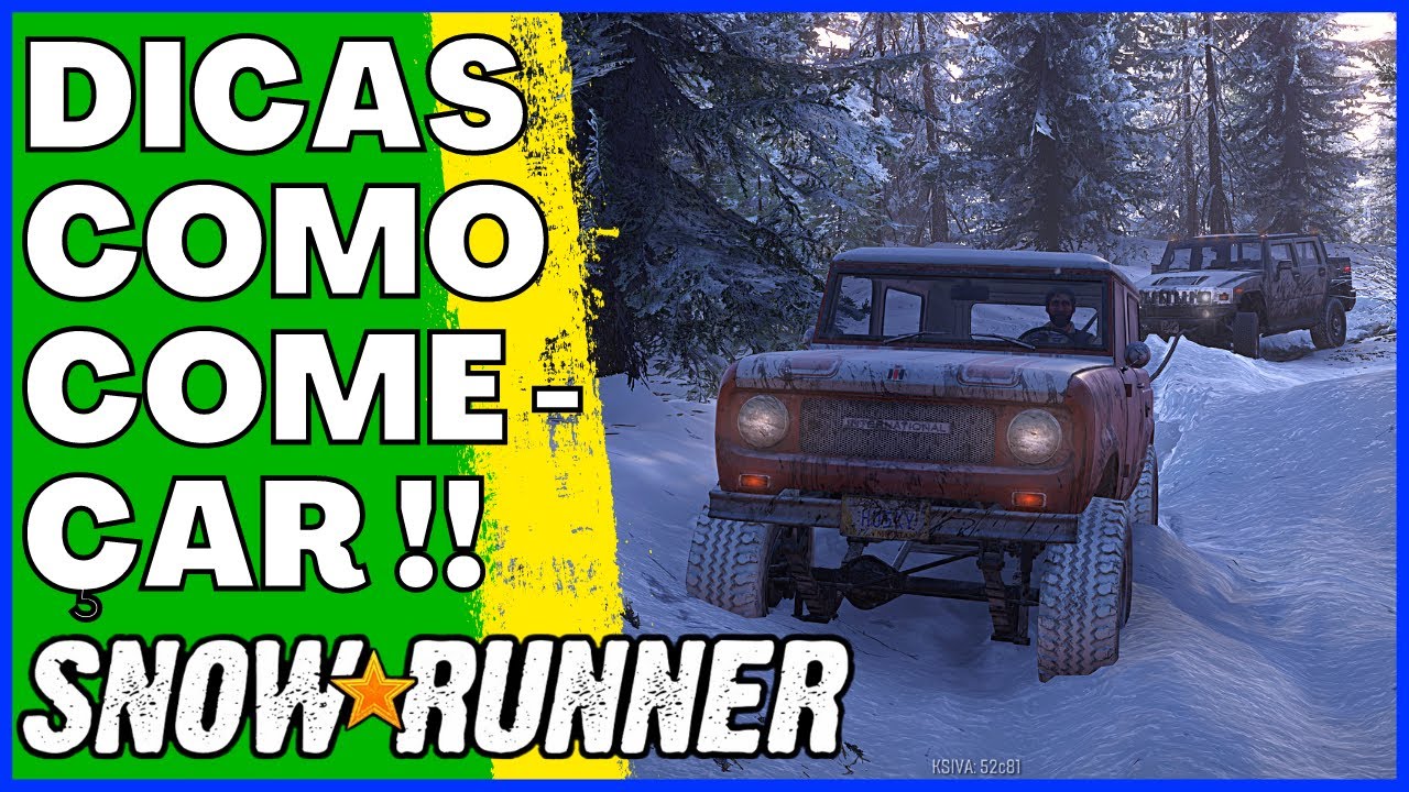 SnowRunner Dinheiro Infinito Dica [XBOX - PS - PC] 