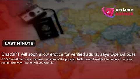 ChatGPT will soon allow erotica for verified adults, says OpenAI boss