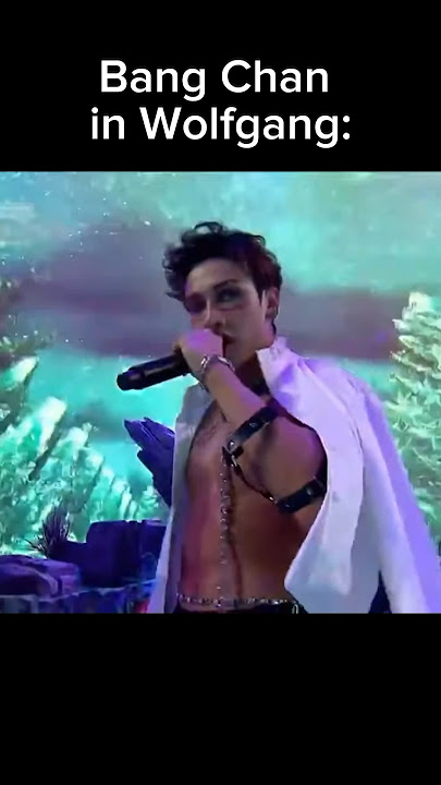 🐺 Wolfgang Bang Chan was so…. 😩😍🥵😳😆🫦 #skz #straykids #bangchan #christopherbang #wolfgang