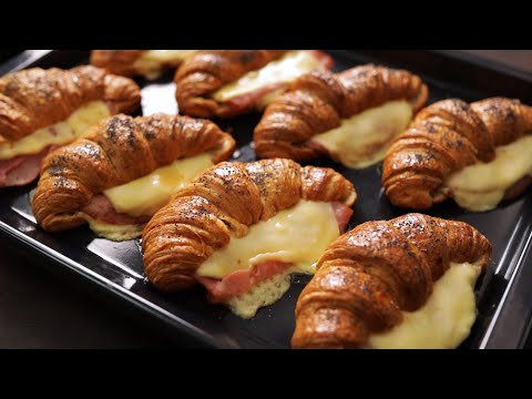 Videó: Glazed Cheese Croissants