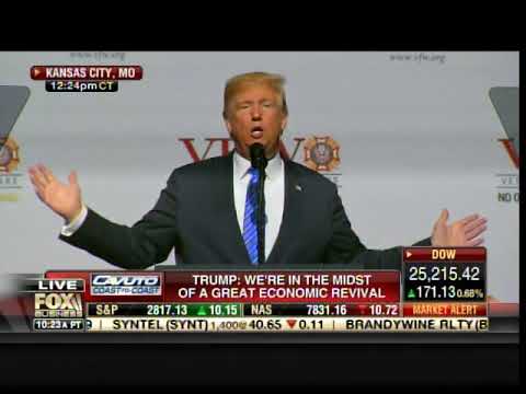 VFW Berates Veterans for Booing Media at President Trump Speech