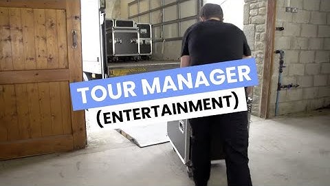 Discover Careers: Tour Manager Entertainment | Sortyourfuture
