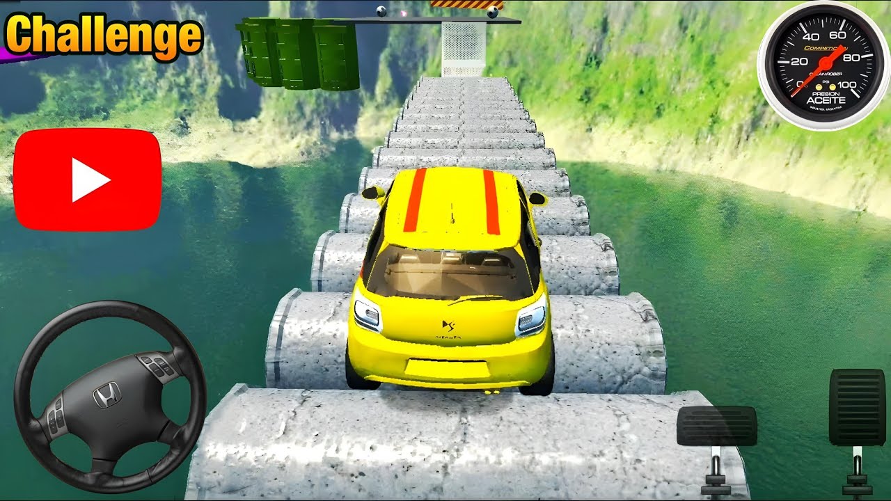 impossible ramp car driving And pro stunts 2024 / android gameplay | impossible ramp car challenge!