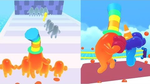 Join Blob Clash 3d - Gameplay Walkthrough Part 1 Level 1-15 ( android,iOS )