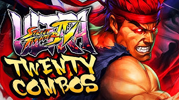 20 Evil Ryu Combos!! | Ultra Street Fighter IV