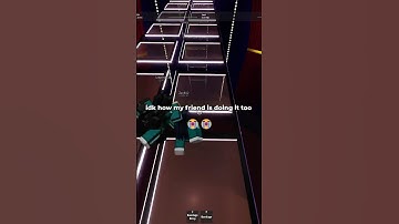 Forbidden glass bridge tech in ink game #inkgame #roblox