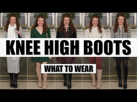 Video: Hvad kan du have på med knæstøvler? 10 trendy outfits