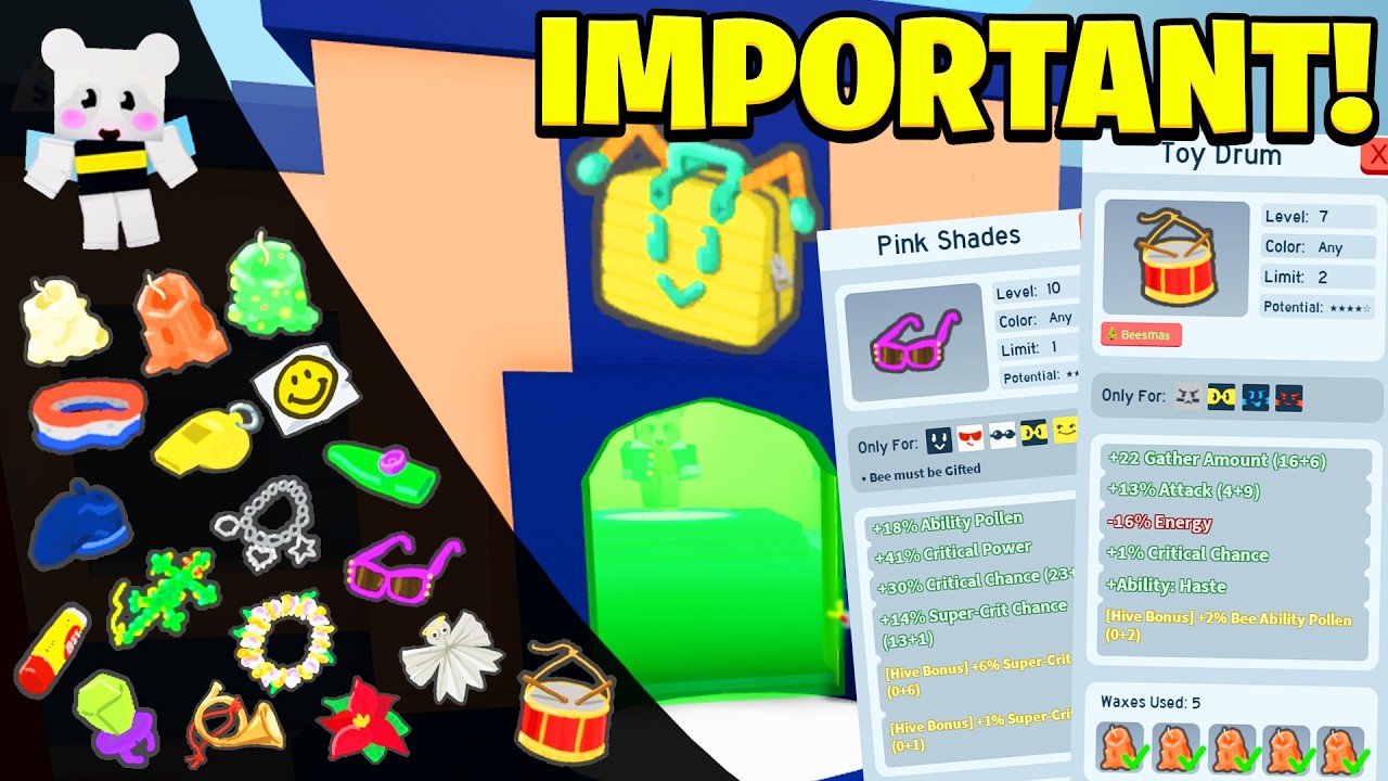 MOST IMPORTANT Thing In Bee Swarm Simulator! (Easy Value)