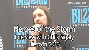 Heroes of the Storm Production Director Chris Sigaty Interview Blizzcon 2013 (히어로즈 오브 더 스톰 개발자 인터뷰)