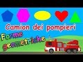 Camion dei pompieri e forme geometriche - AlexKidsTV