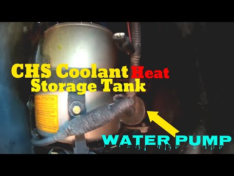 CHS Coolant Heat Storage Tank Water Pump Replacement 2009 Prius Code P2601