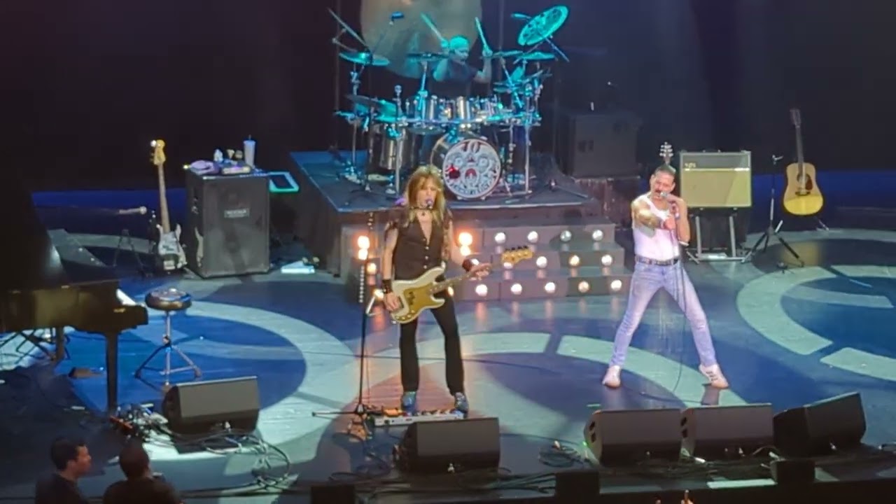 Almost Queen Tribute Band Doing Fat Bottom Girls at The Warner Theater Washington DC February 14