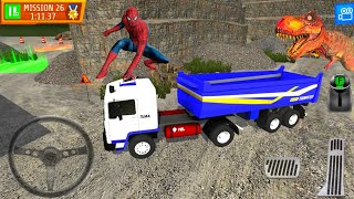 Heavy Bucket Excavator Driving Quarry Construction Site - Android Gameplay #90 (3D Racing Games) screenshot 4