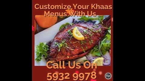 Khaas Menus