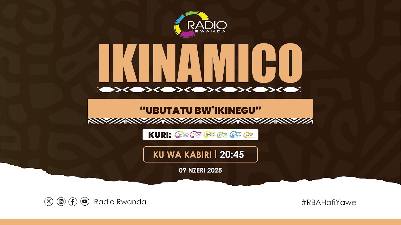 IKINAMICO UBUTATU BW'IKINEGU