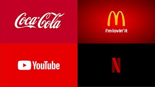 Logo Effects Mashup Elmo Smashes Through A Door Effects - Netflix, Youtube, Mcdonalds, Coca Cola