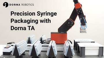 Automated Syringe Packaging with Dorna TA | High-Mix, Low-Volume Lab Automation