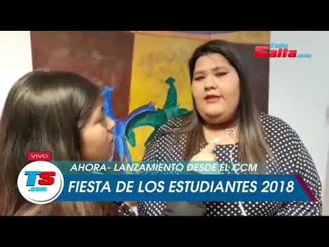 Lanzamiento Fiesta de los estudiantes 2018 saltar