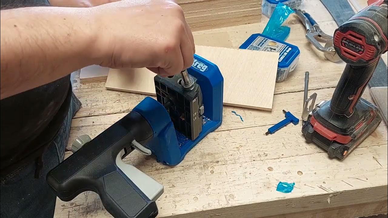 Kreg pocket hole jig 520 PRO test YouTube