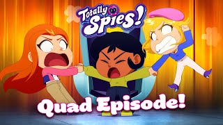 Snowy Slopes  Crazy Kittens  Season 7 Ep 10 11 12  13  Quad Episode  Totally Spies