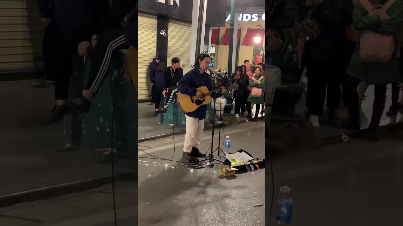 Comethru- Chủ tịch Kim Cover tại phố đi bộ Hồ Gươm