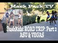 Mack Pack TV takes Bush Kids on the road: ASU & VEGAS!!
