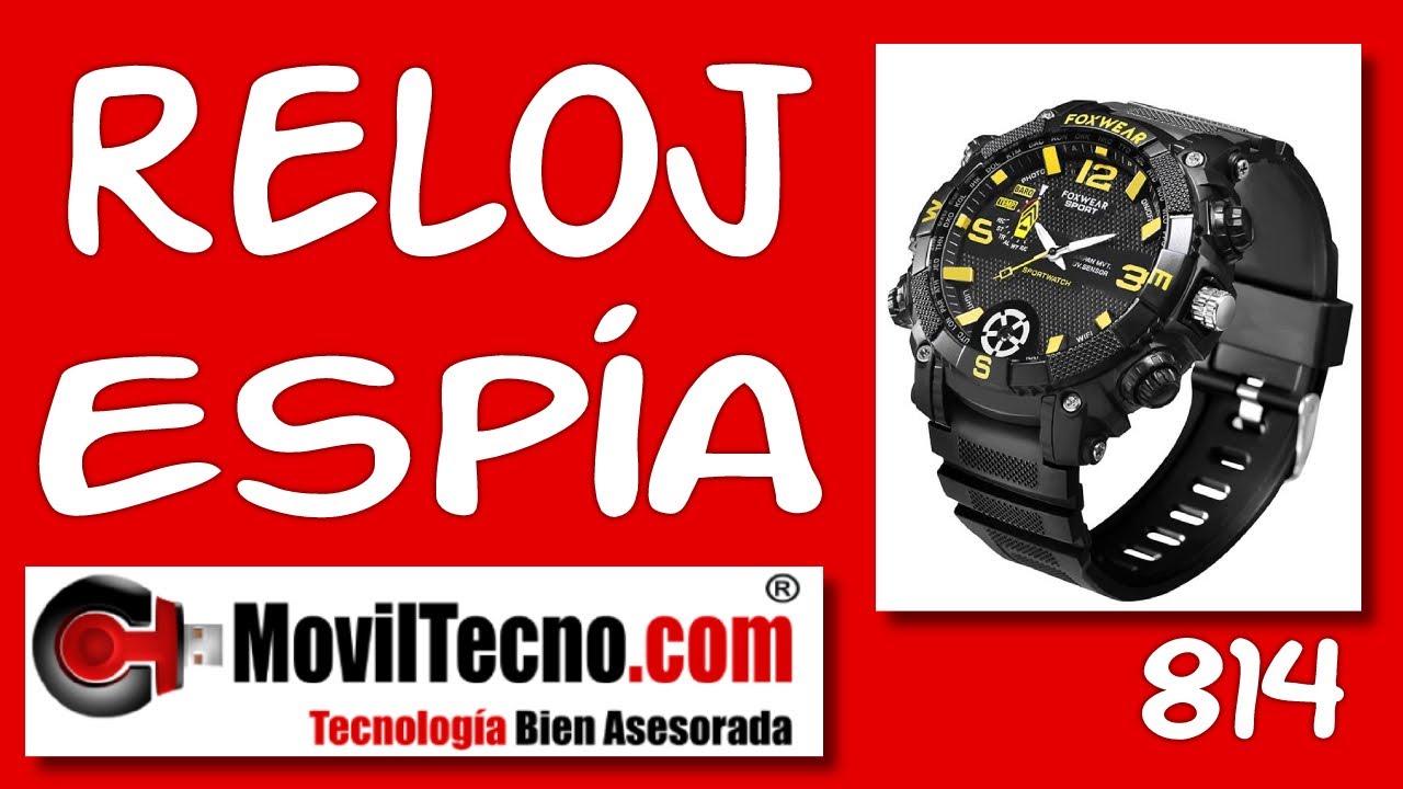 Análisis de reloj cámara espía. Cómo funciona y cómo usar este modelo de  cámara oculta 