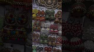 Delhi street market cheapest jhumka #delhi # love